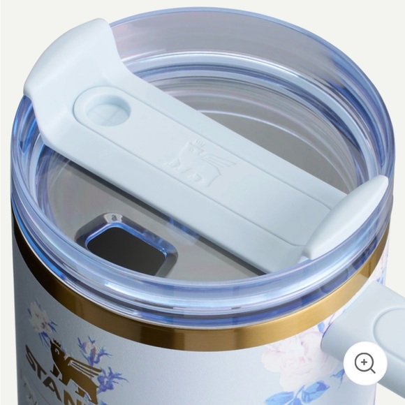 Stanley X LoveShackFancy Blue Floral Tumbler with Straw - Picture 5 of 6